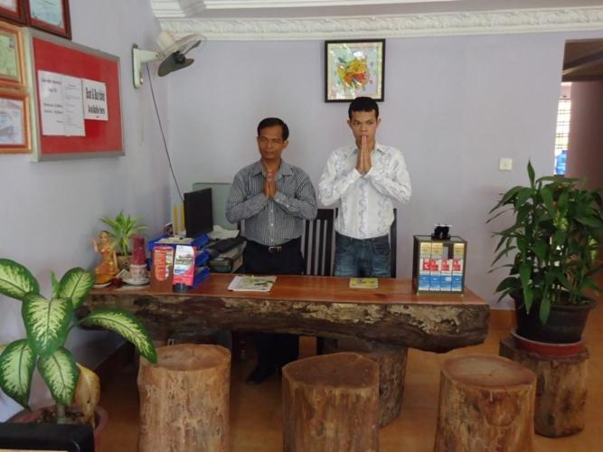 Ladybug Guesthouse Siem Reap Bagian luar foto